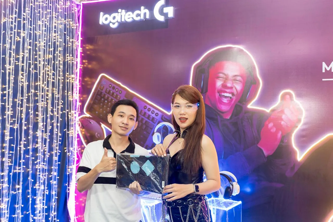 A lively performance at the Logitech G x Hội Tụ Fest event