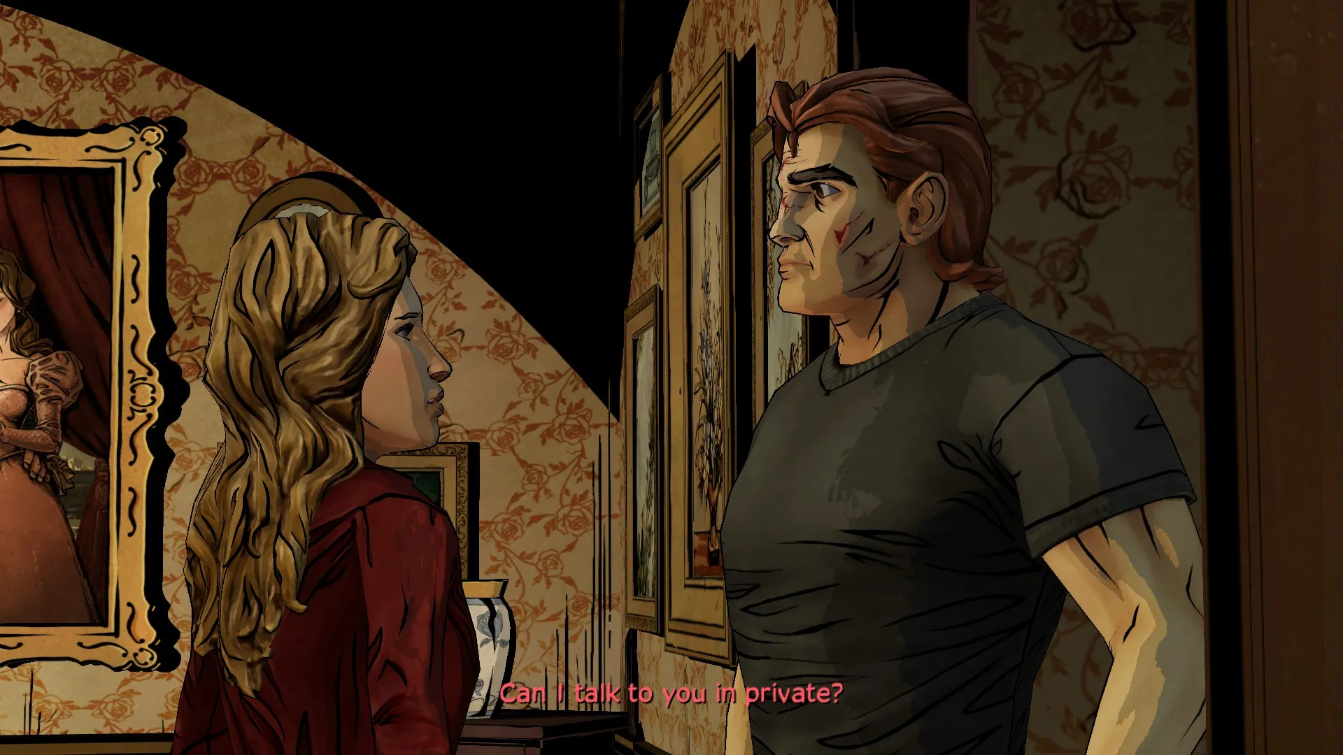 A scene from The Wolf Among Us: Episode 4