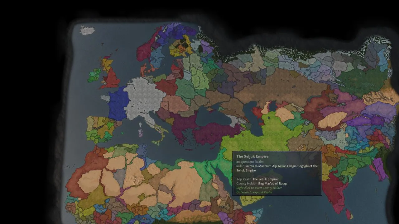 A screenshot from Crusader Kings III displaying character information