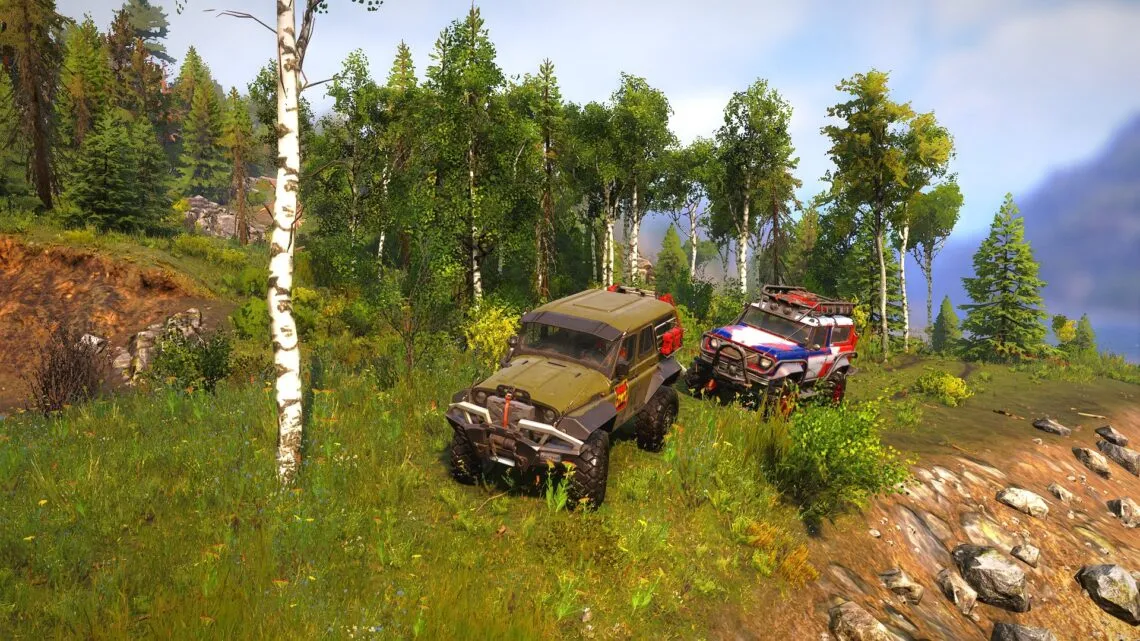 A view of the game map highlighting exploration progress in Expeditions: A MudRunner Game