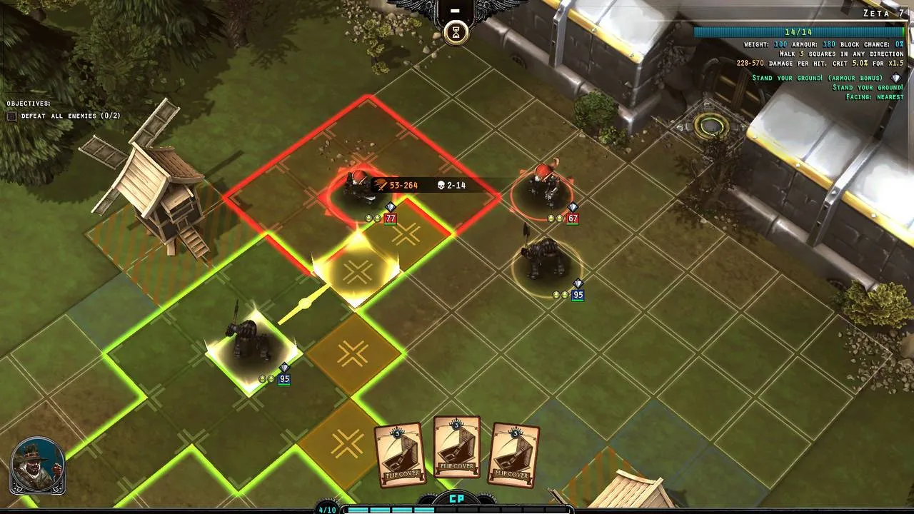 Acaratus - Screenshot showing the limited environment detail