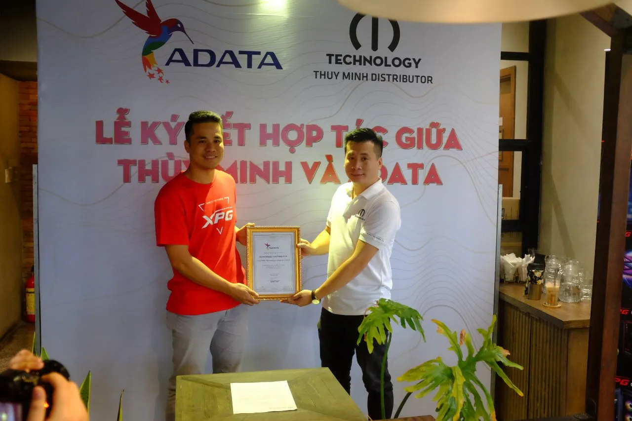 ADATA and Thuy Minh Technology Partnership