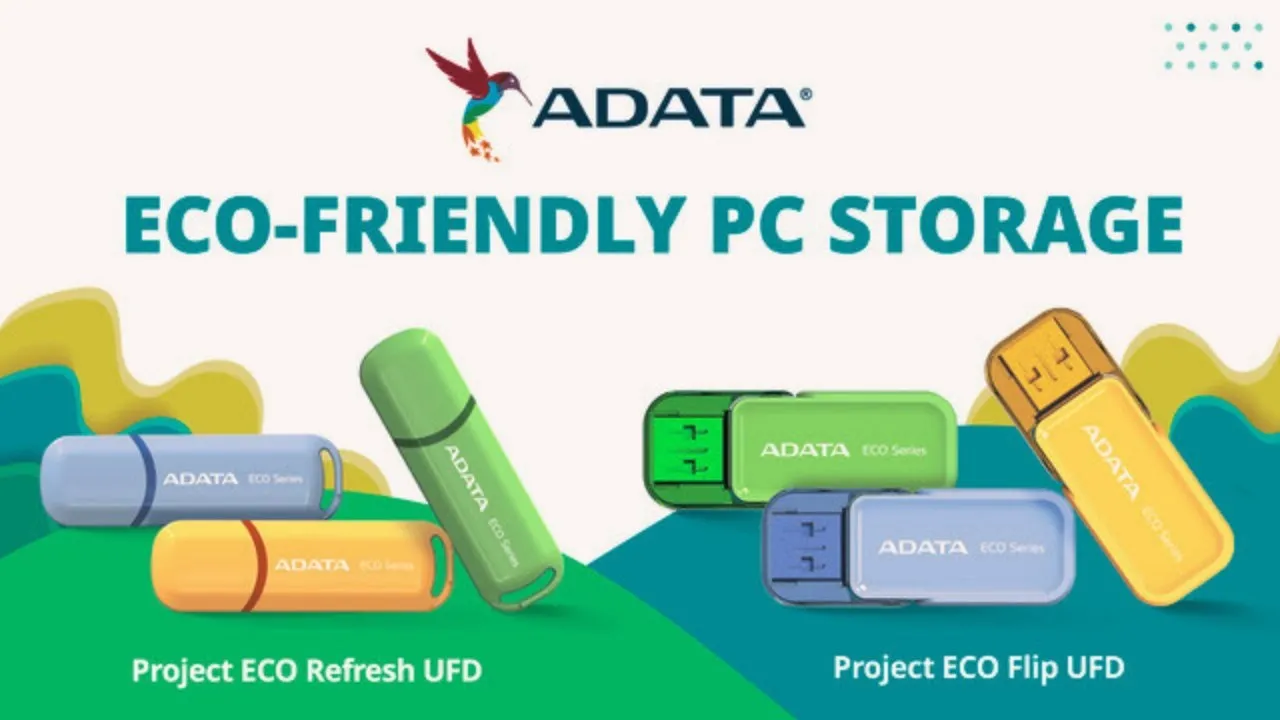 ADATA showcases smart living solutions including high-speed memory cards and industrial-grade storage at CES 2024.