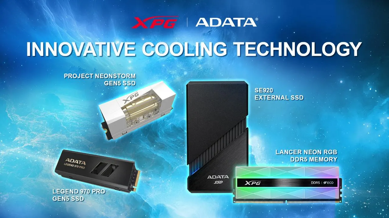 ADATA's cooling solutions