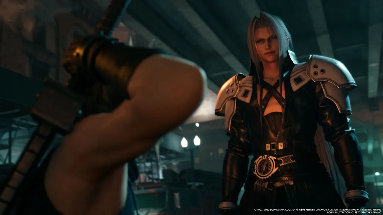 Aerith Gainsborough in Final Fantasy VII Remake