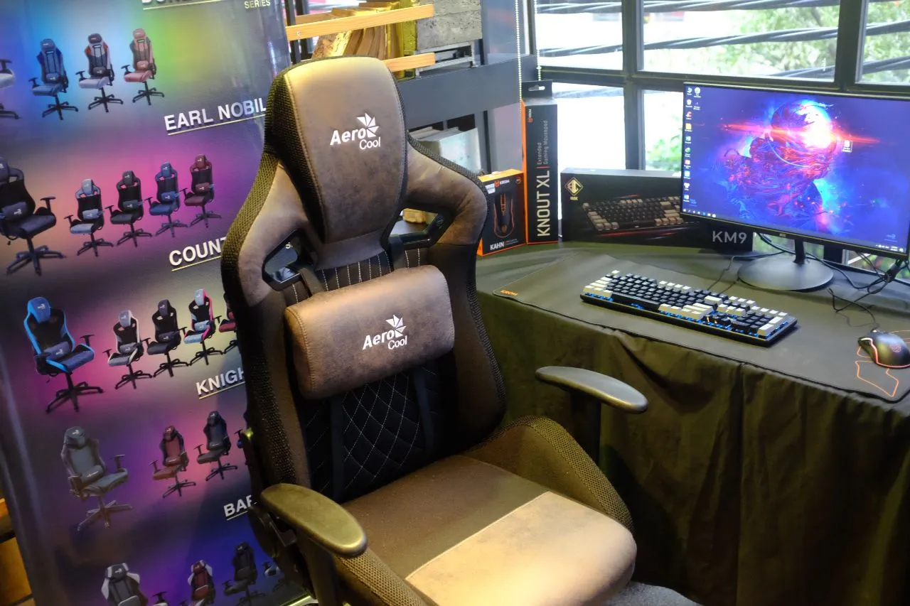 Aerocool Nobility Gaming Chair AeroSuede Material