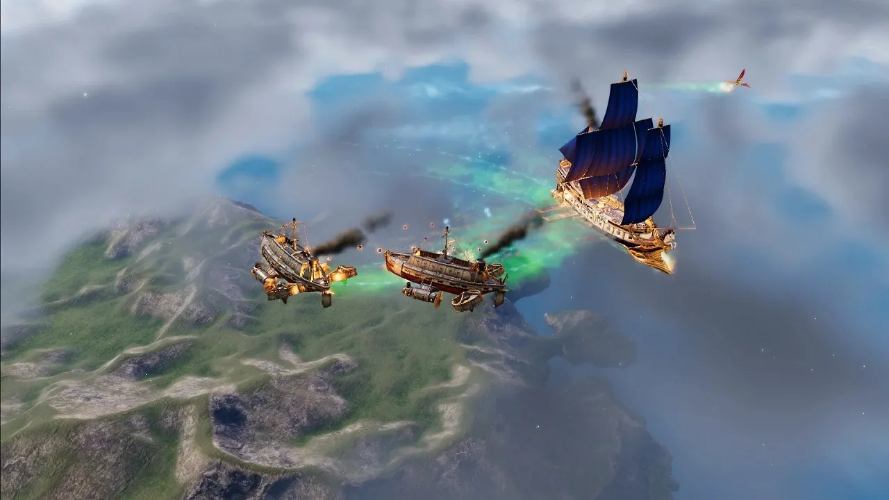 Airship Kingdoms Adrift - Combat
