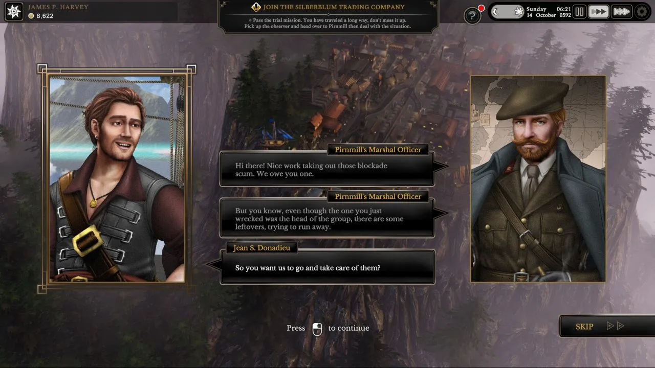 Airship Kingdoms Adrift - Narrative Issues