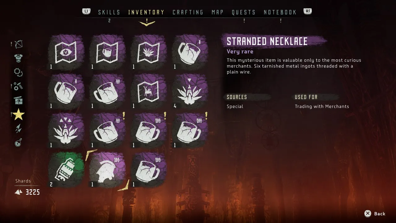 Aloy's skill tree