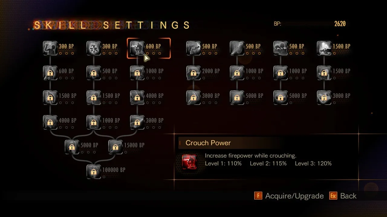 alt: A close-up of an Afflicted enemy in Resident Evil Revelations 2 Episode 1, showcasing its grotesque appearance and glowing weak point.
