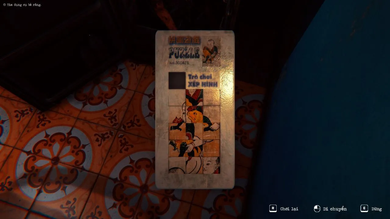 alt: A puzzle element in The Death.