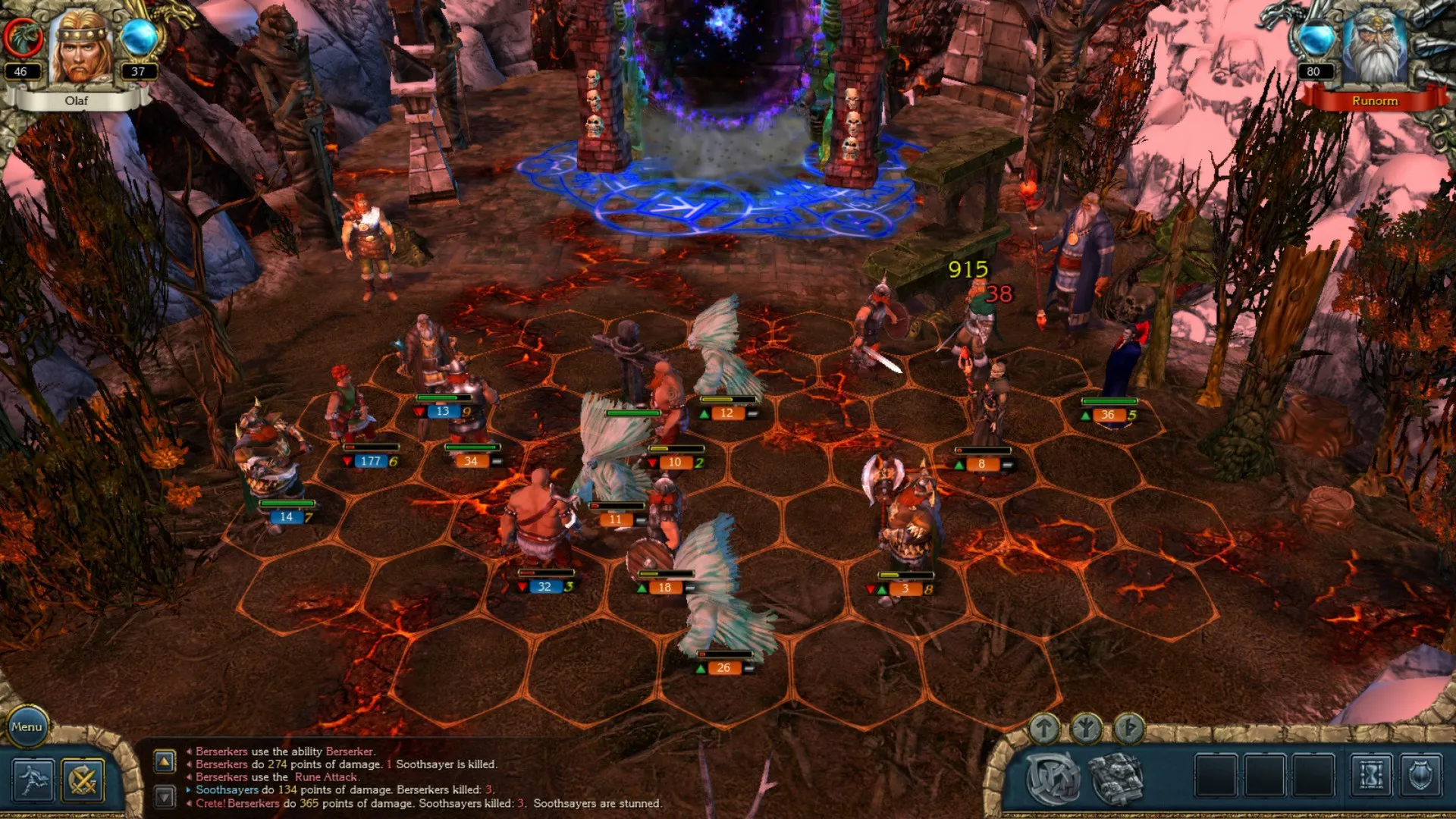 alt: King's Bounty: Ice &amp; Fire gameplay screenshot displaying the world map with various locations marked.