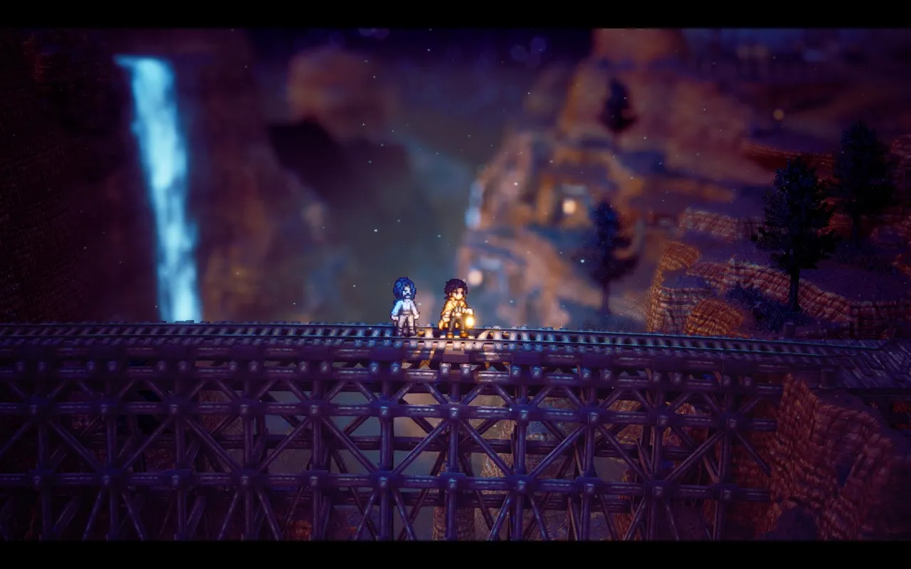 alt: Octopath Traveler II battle scene