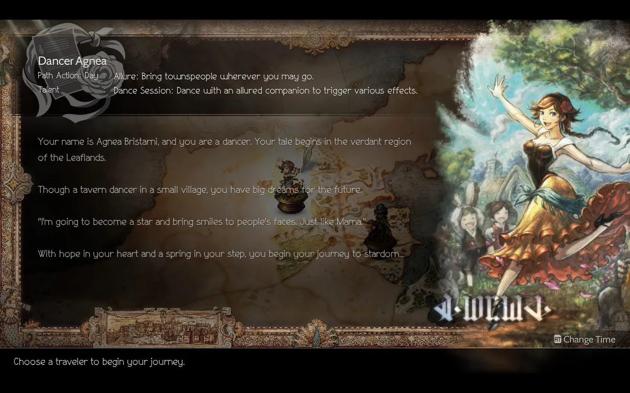 alt: Octopath Traveler II characters