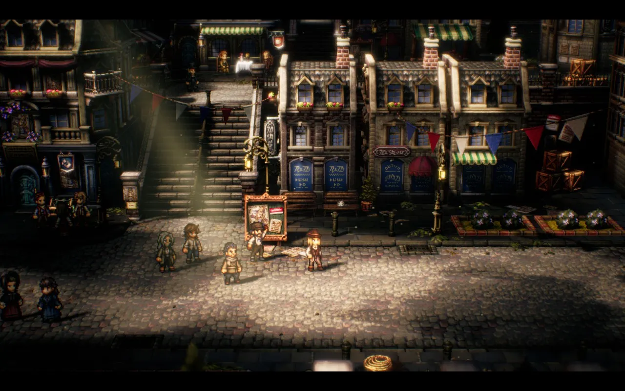 alt: Octopath Traveler II enemy variety