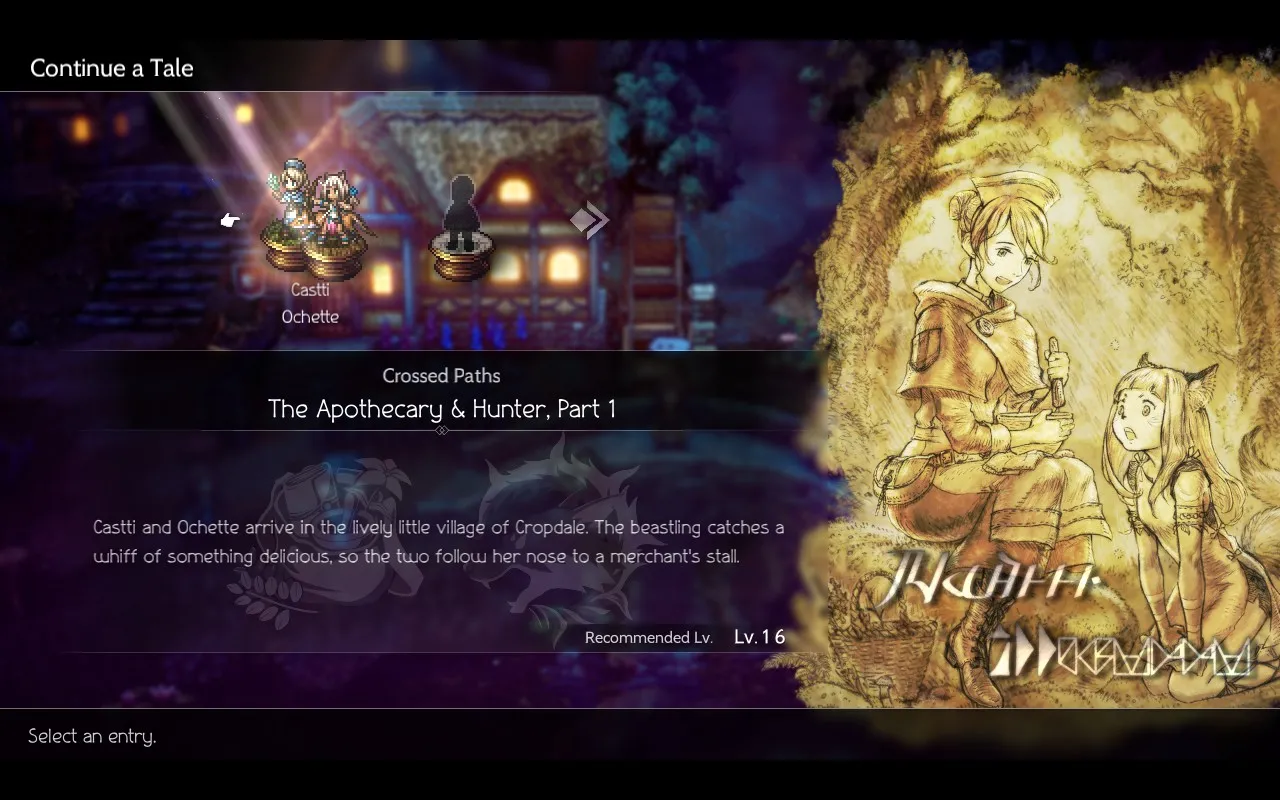 alt: Octopath Traveler II potential downside