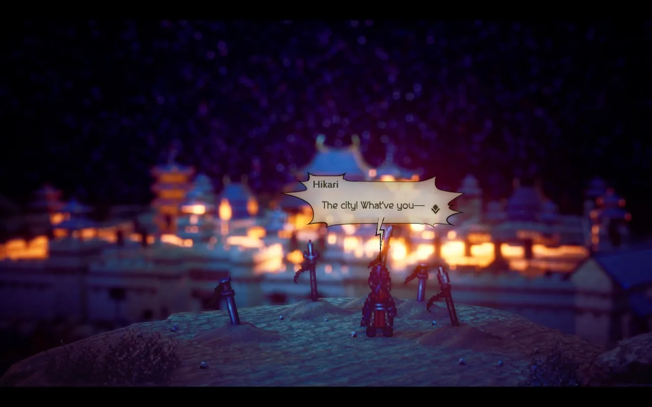 alt: Octopath Traveler II world exploration