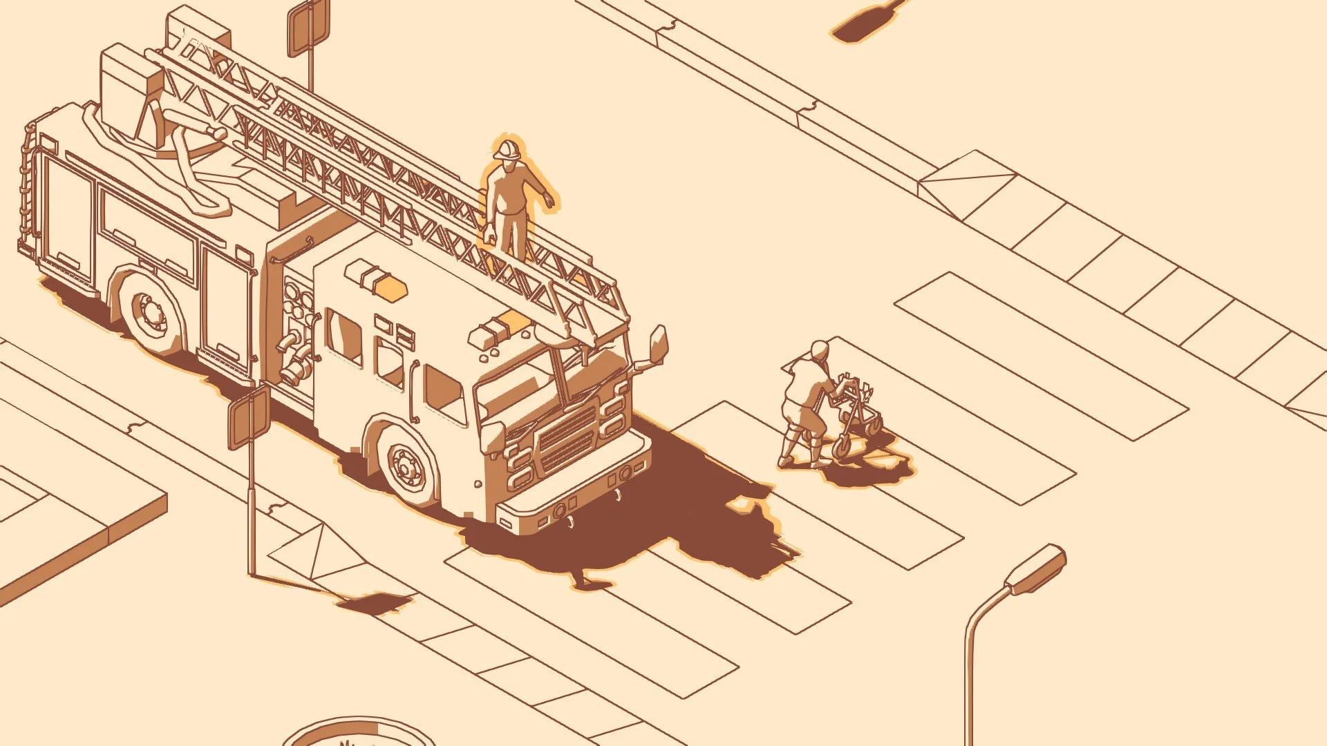 alt: SCHiM gameplay screenshot demonstrating the interaction with shadowed objects and characters