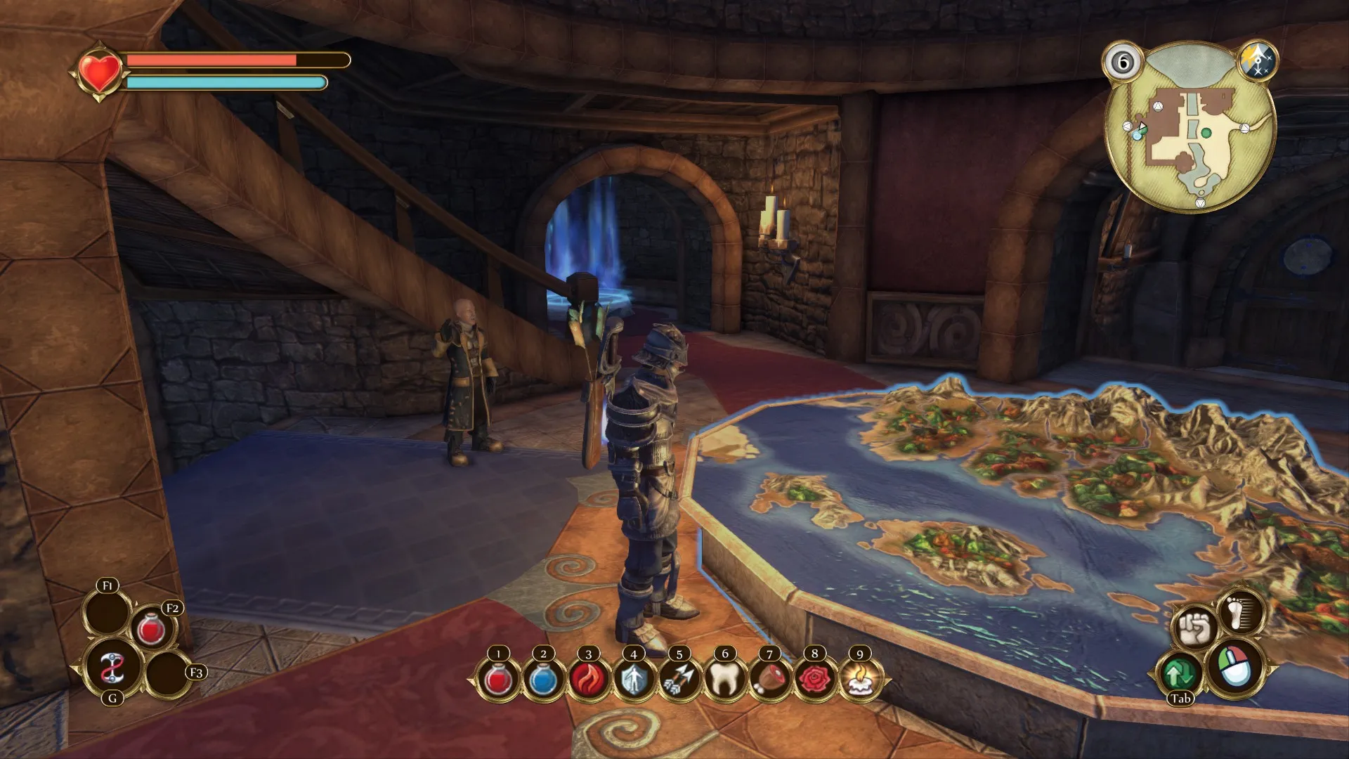 alt text: A scenic view of Albion's landscapes in Fable Anniversary