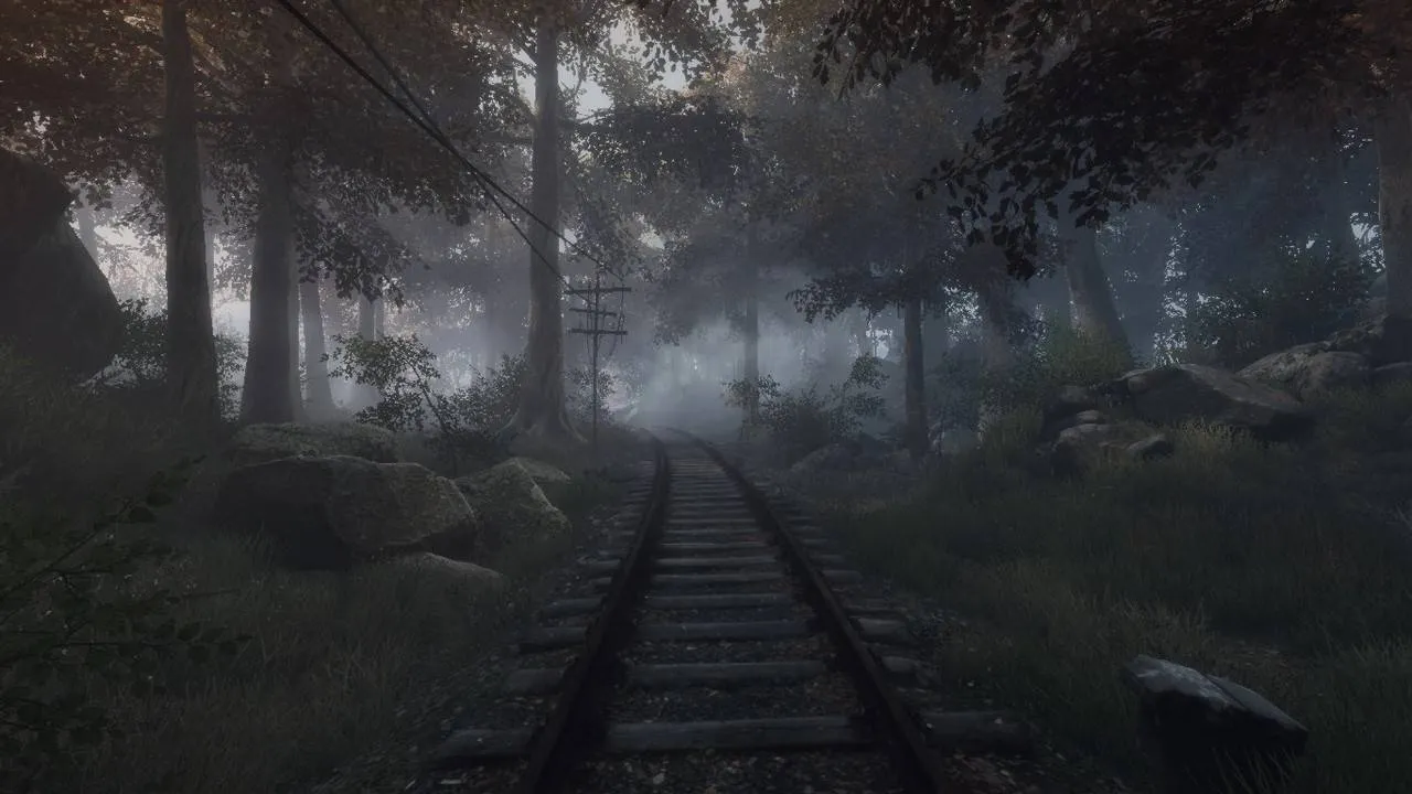 alt text: A screenshot from The Vanishing of Ethan Carter showcasing the game's realistic environments and stunning visuals