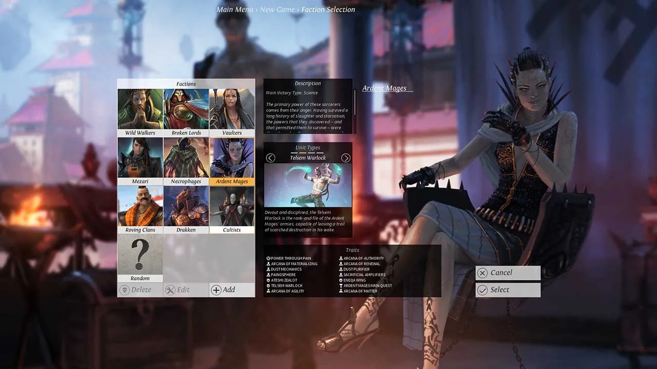 alt text: A screenshot of Endless Legend showcasing the game's unique low-poly art style and detailed environments.