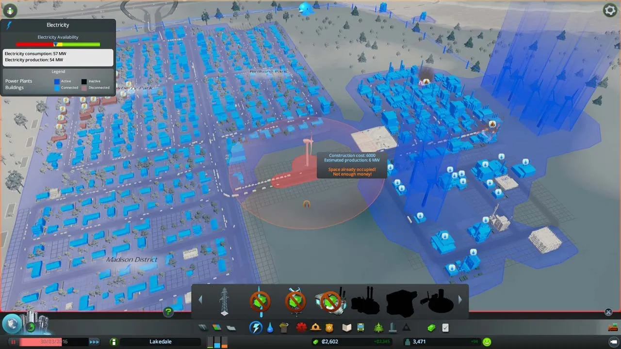 alt text: A screenshot of the in-game social media feed in Cities: Skylines, displaying citizen feedback.