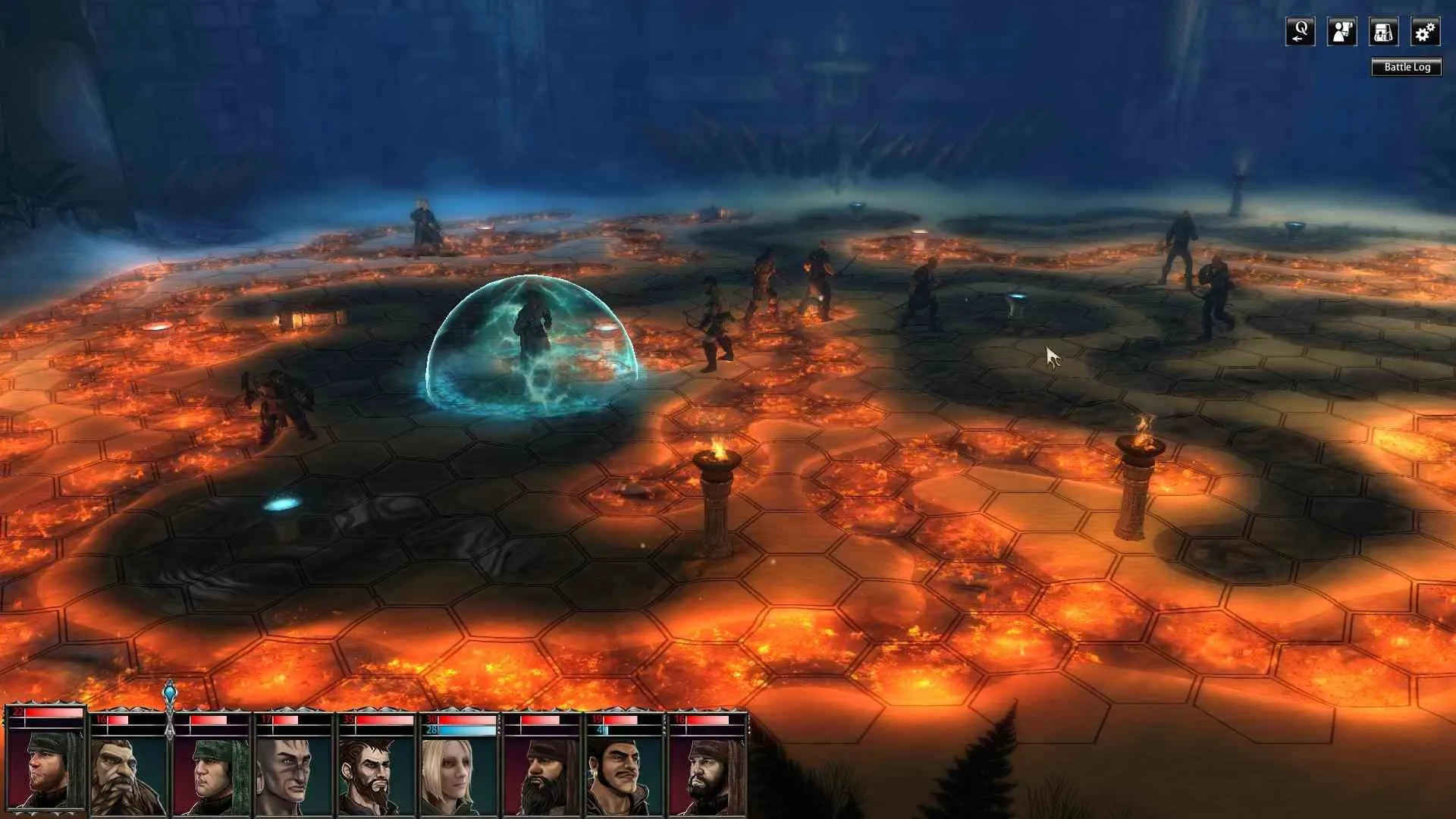 alt text: Another Blackguards environment screenshot highlighting the detailed environments and dark fantasy aesthetic.