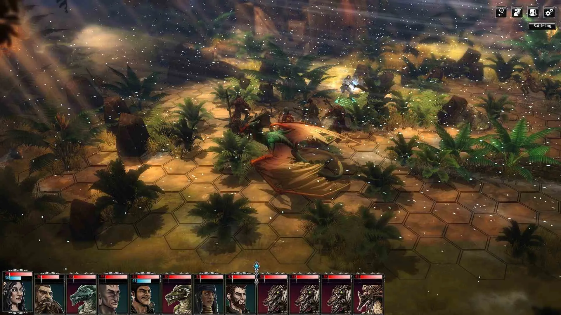 alt text: Close-up of Blackguards characters showcasing their unique designs and personalities.
