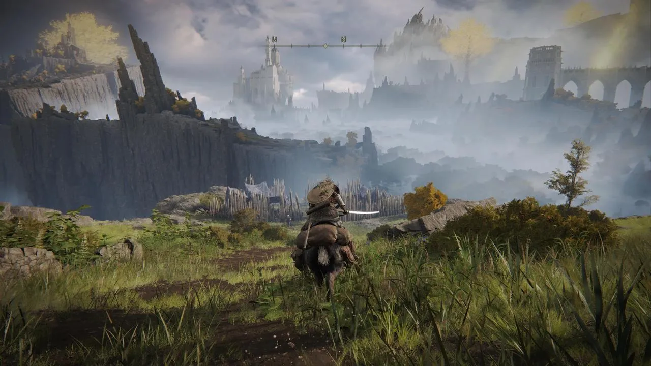 alt text depicting a player encountering a challenging area in Elden Ring