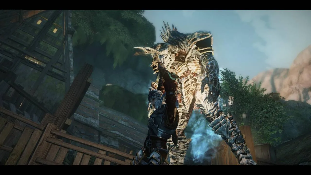 alt text depicting gameplay in Bound By Flame