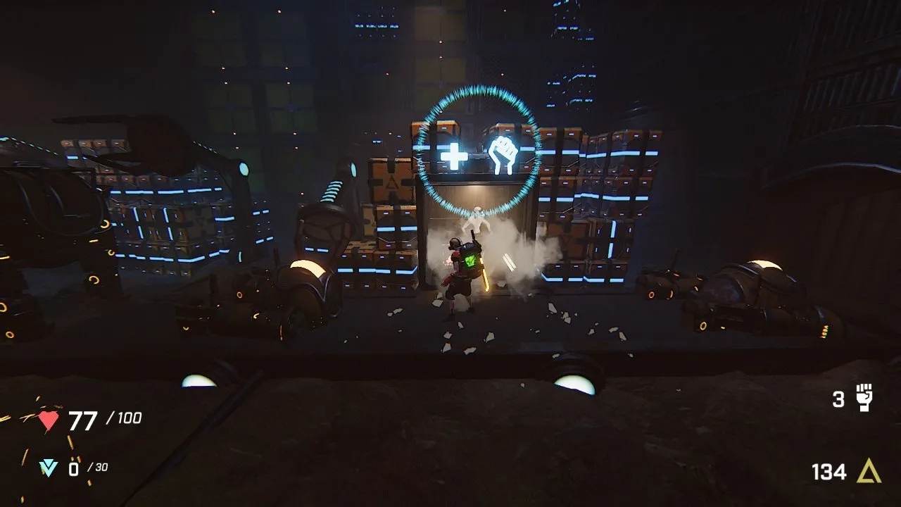alt text depicting the game's environments and the limited number of areas.
