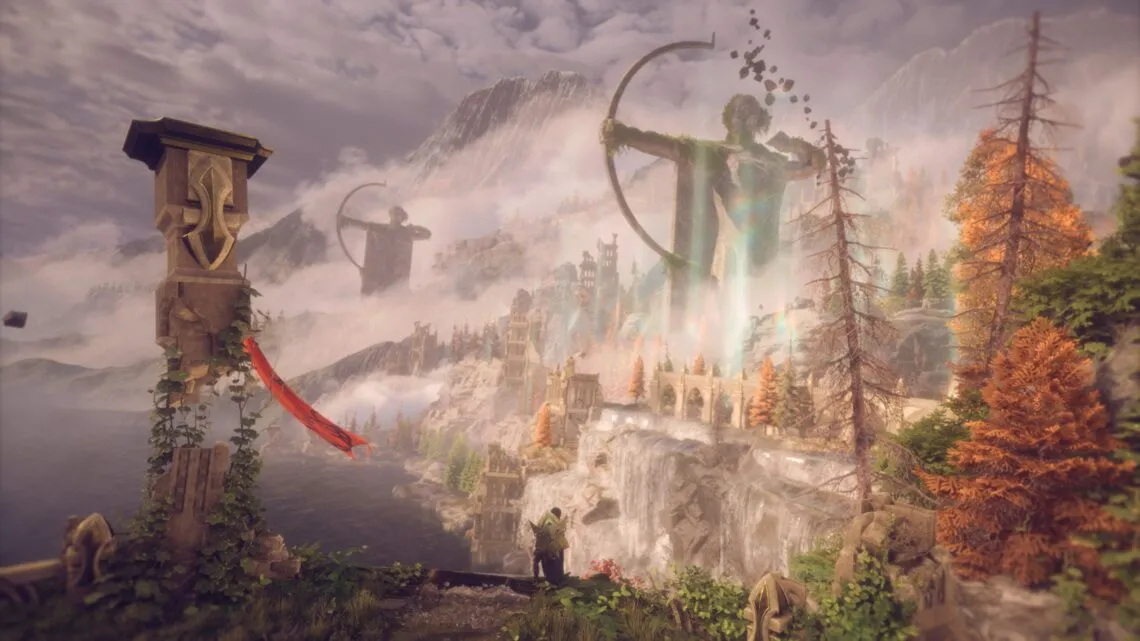 alt text describing a visually stunning scene from Dragon Age: The Veilguard, such as the detailed architecture or a specific environment