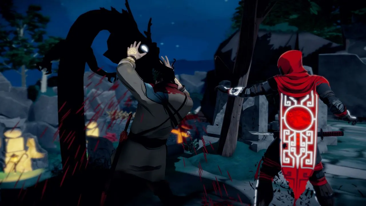 alt text describing collecting scrolls in Aragami levels for ability unlocks