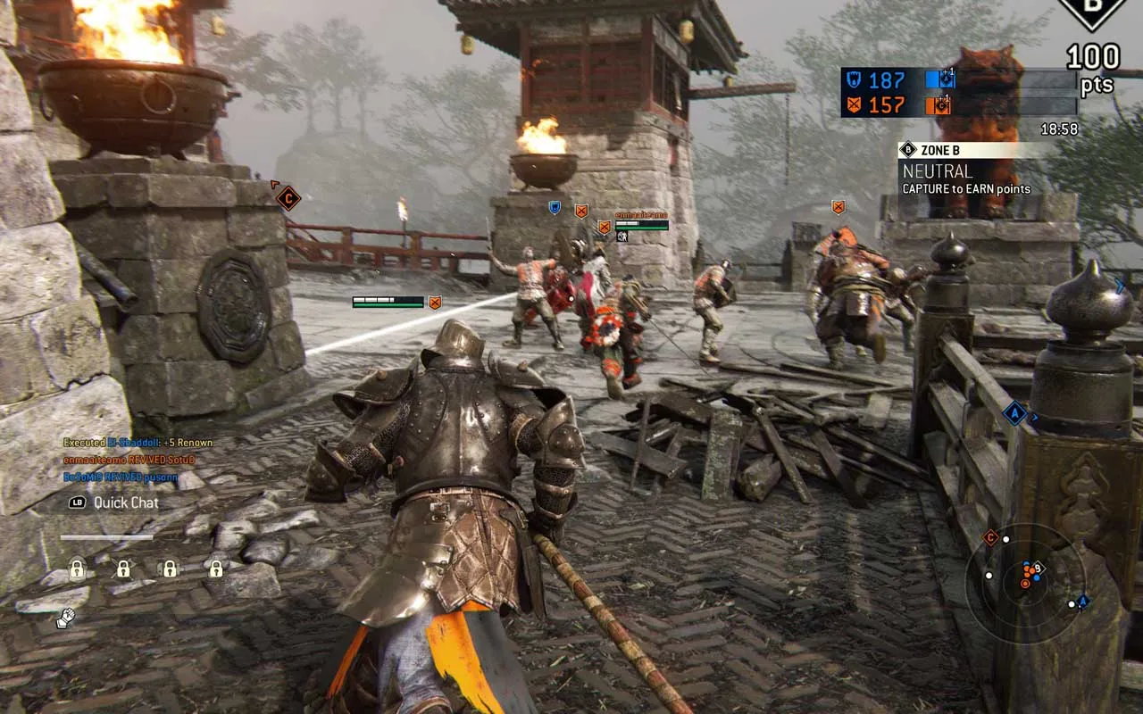 alt text describing image, including keywords like for honor graphics, environment, visual fidelity