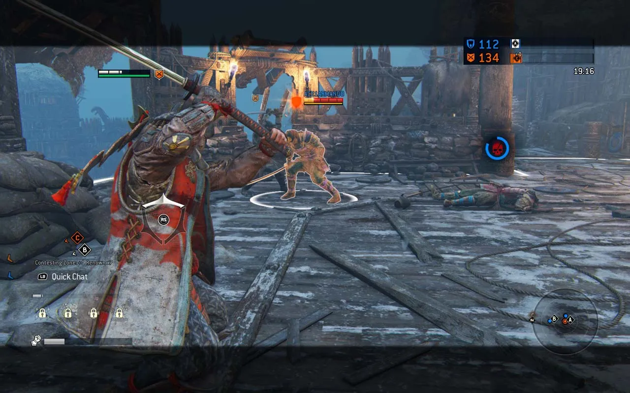 alt text describing image, including keywords like for honor multiplayer, dominion mode, battlefield