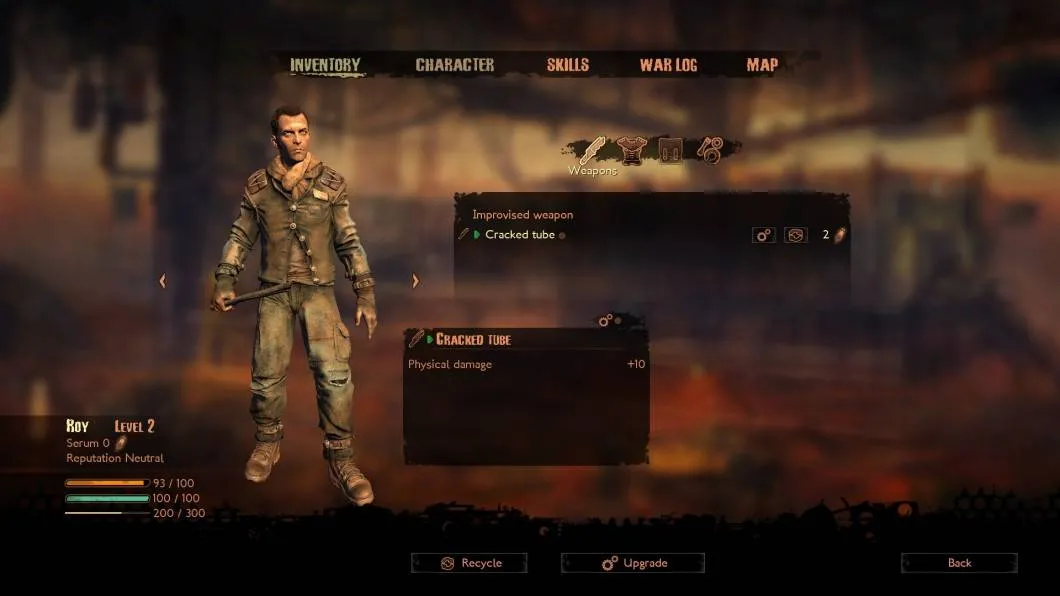 alt text describing image - Mars: War Logs gameplay screenshot showing combat
