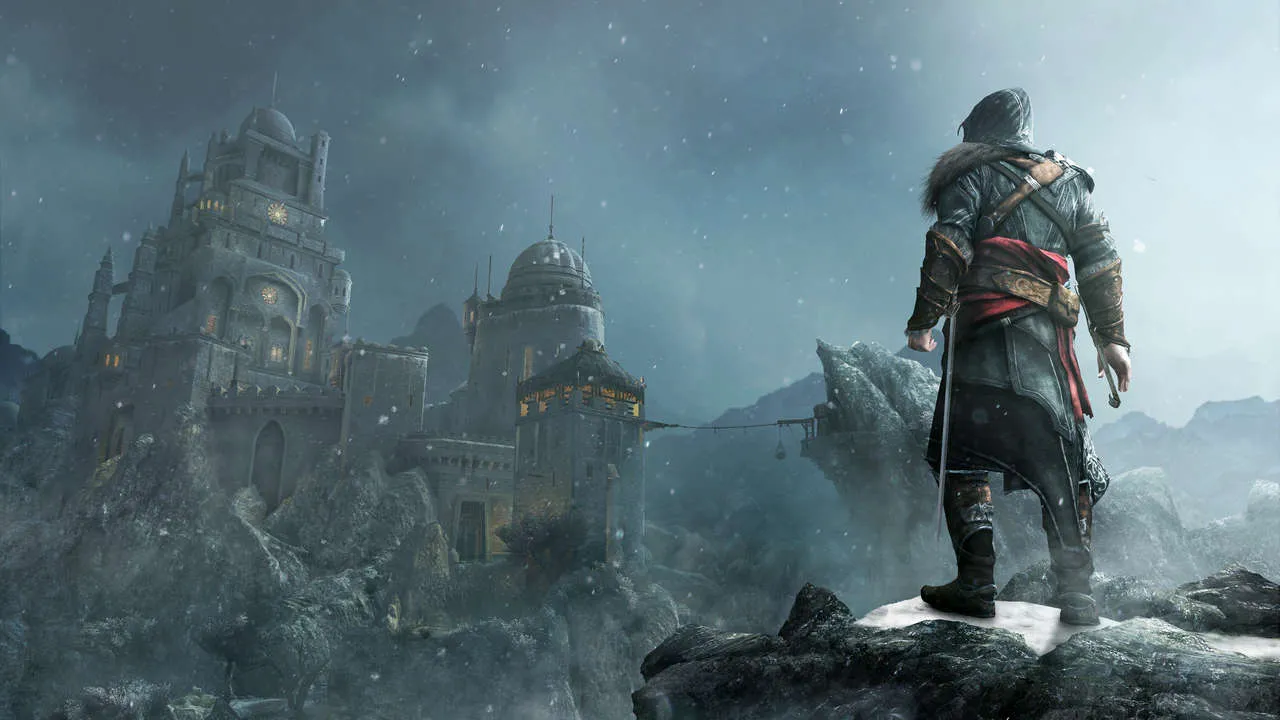 alt text describing image of shops and economic management in Assassin's Creed Revelations