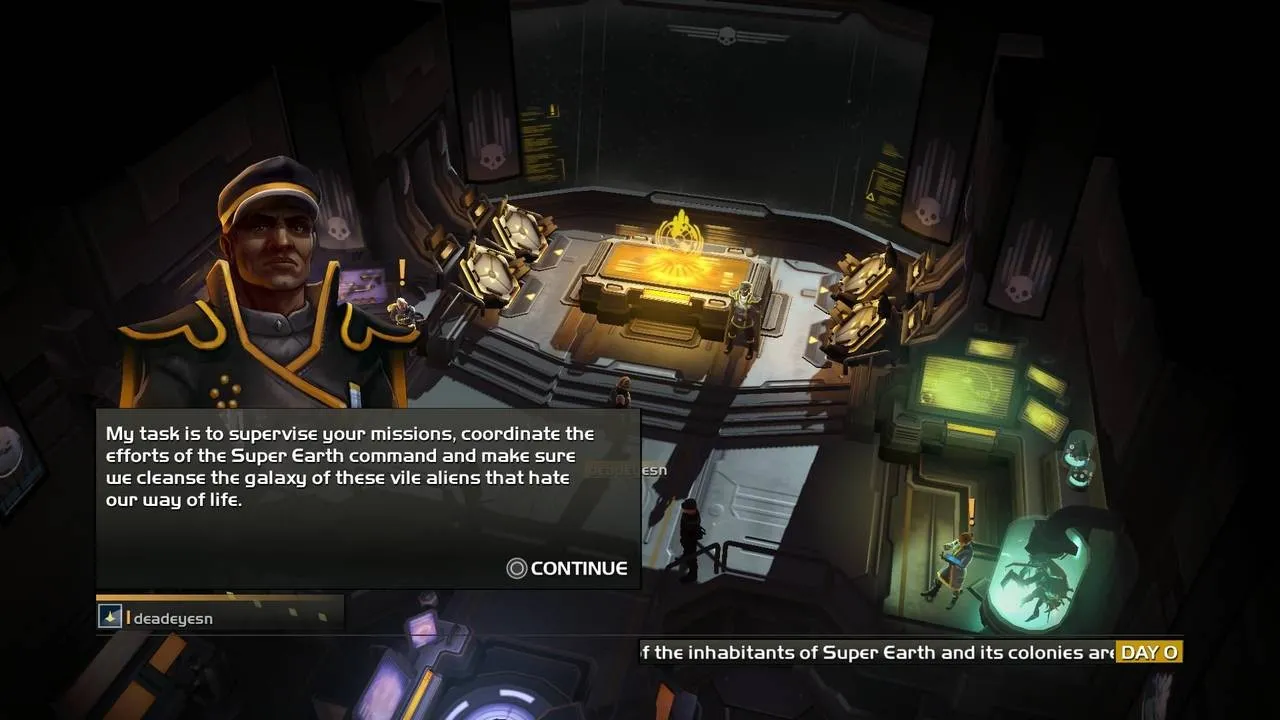 alt text describing image of soldiers firing weapons in the midst of alien creatures