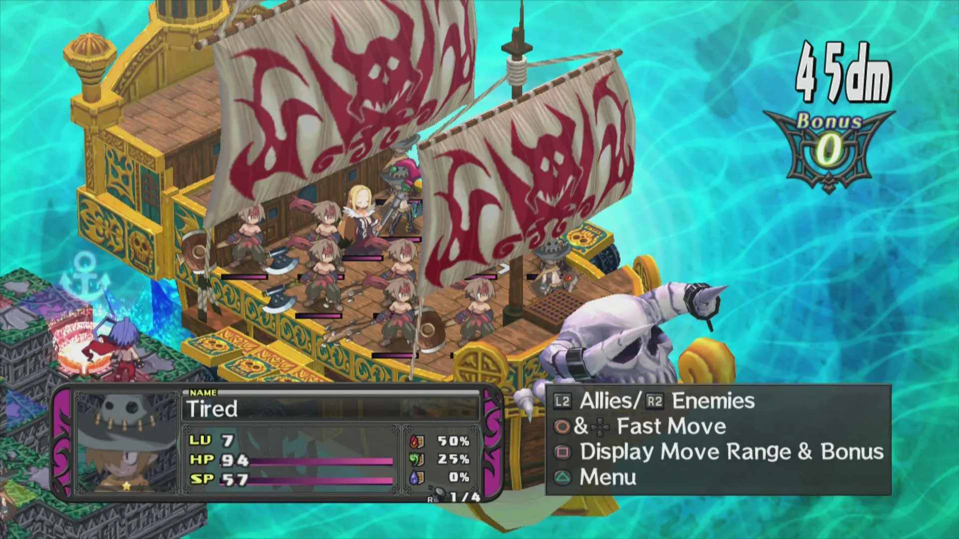 alt text: Disgaea D2 showcasing the unique character designs and vibrant art style.