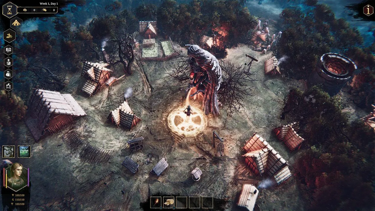 alt text displaying the detailed character and monster models during combat