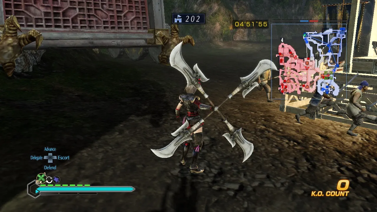 alt text: Dynasty Warriors 8 Empires gameplay screenshot highlighting the game's graphics.