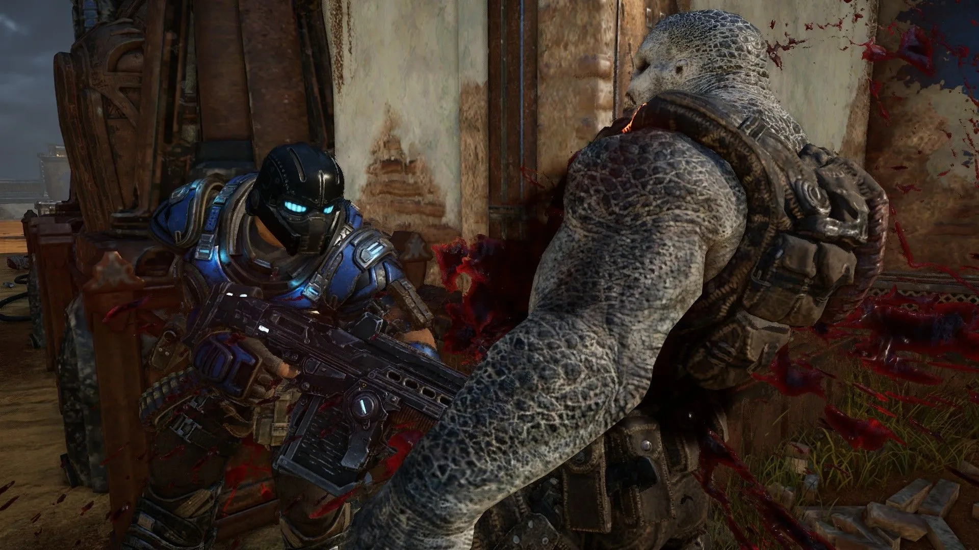 alt text: Gears Tactics character selection screen, highlighting different classes and their specializations