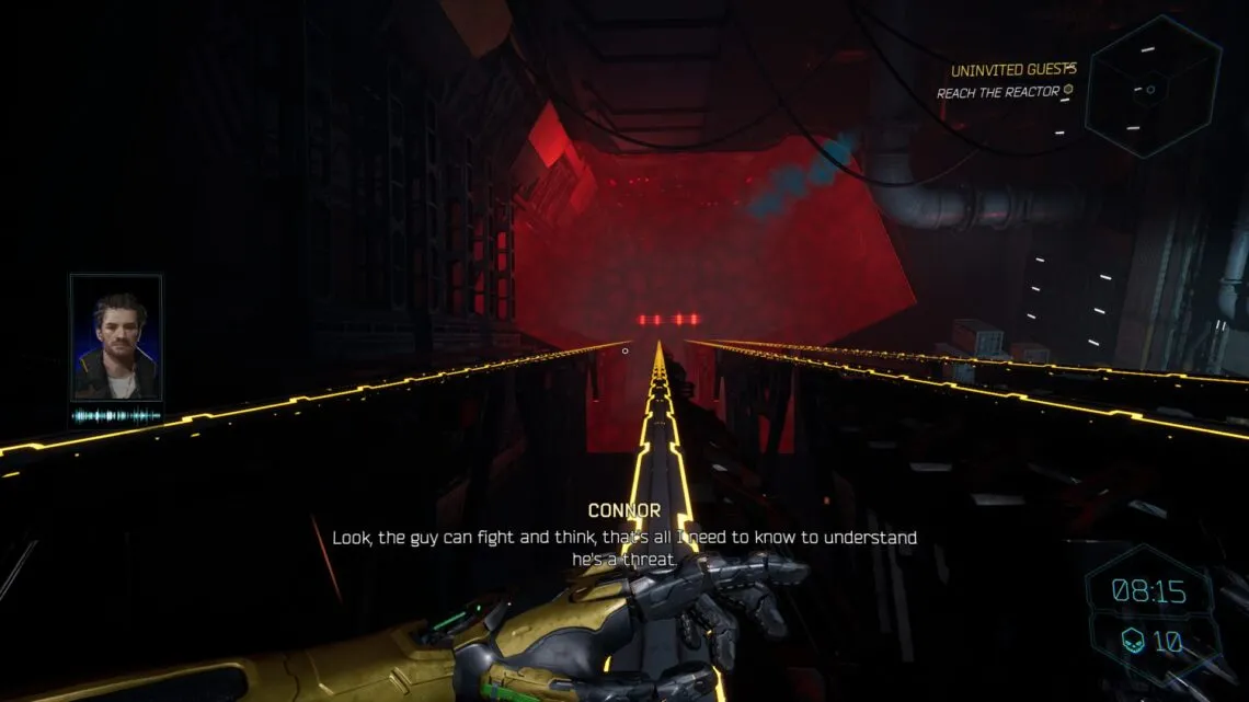 alt text: Ghostrunner 2 gameplay showcasing Jack performing a stylish aerial maneuver