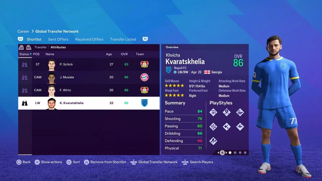 alt text: In-game screenshot showcasing the PlayStyles feature