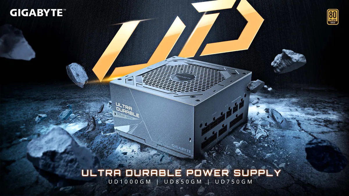 alt text: Internal components of the GIGABYTE UD850GM PG5W and UD750GM PG5 power supplies