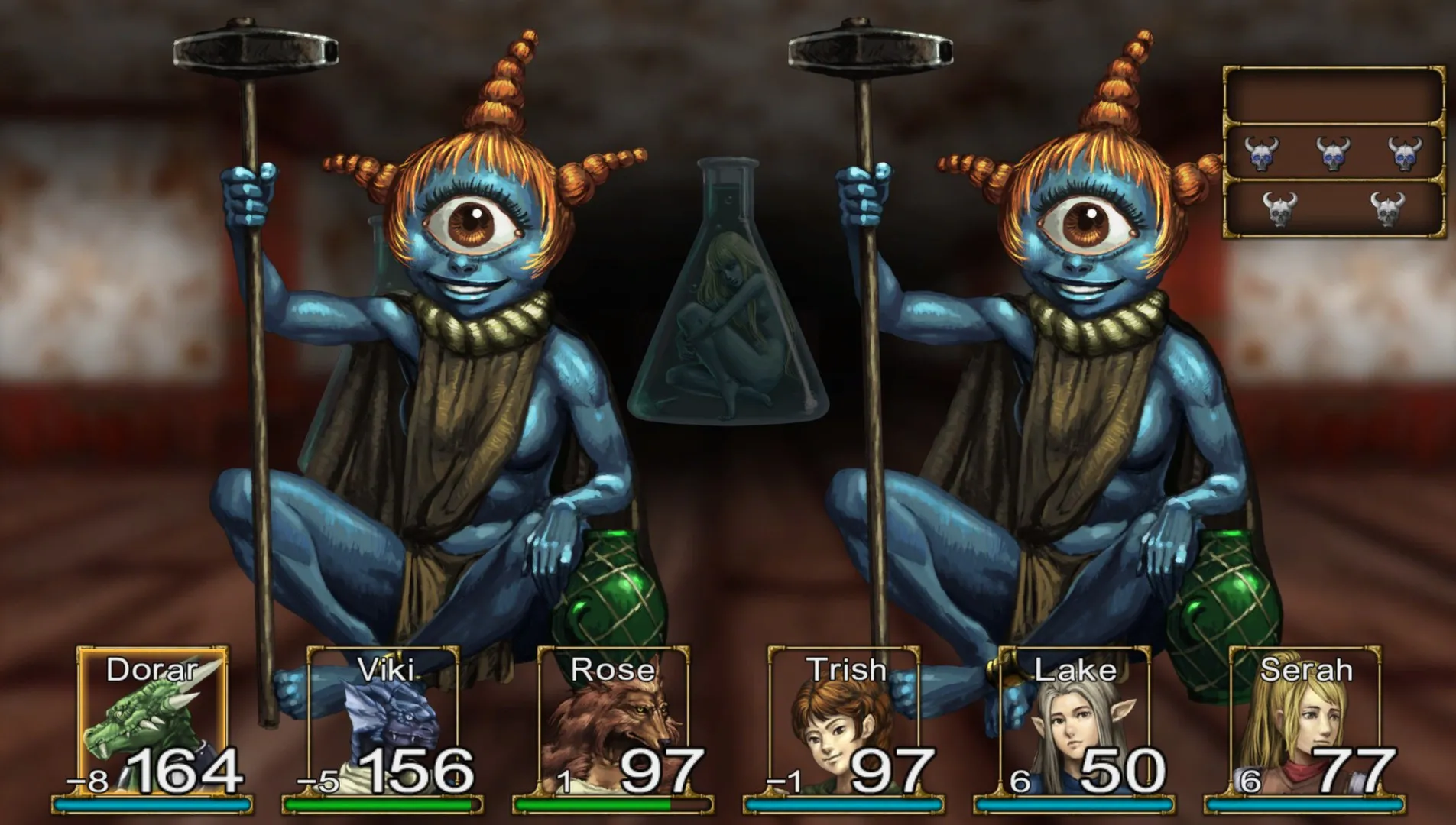 alt text: Screenshot from Elminage Gothic displaying the intricate dungeon map.