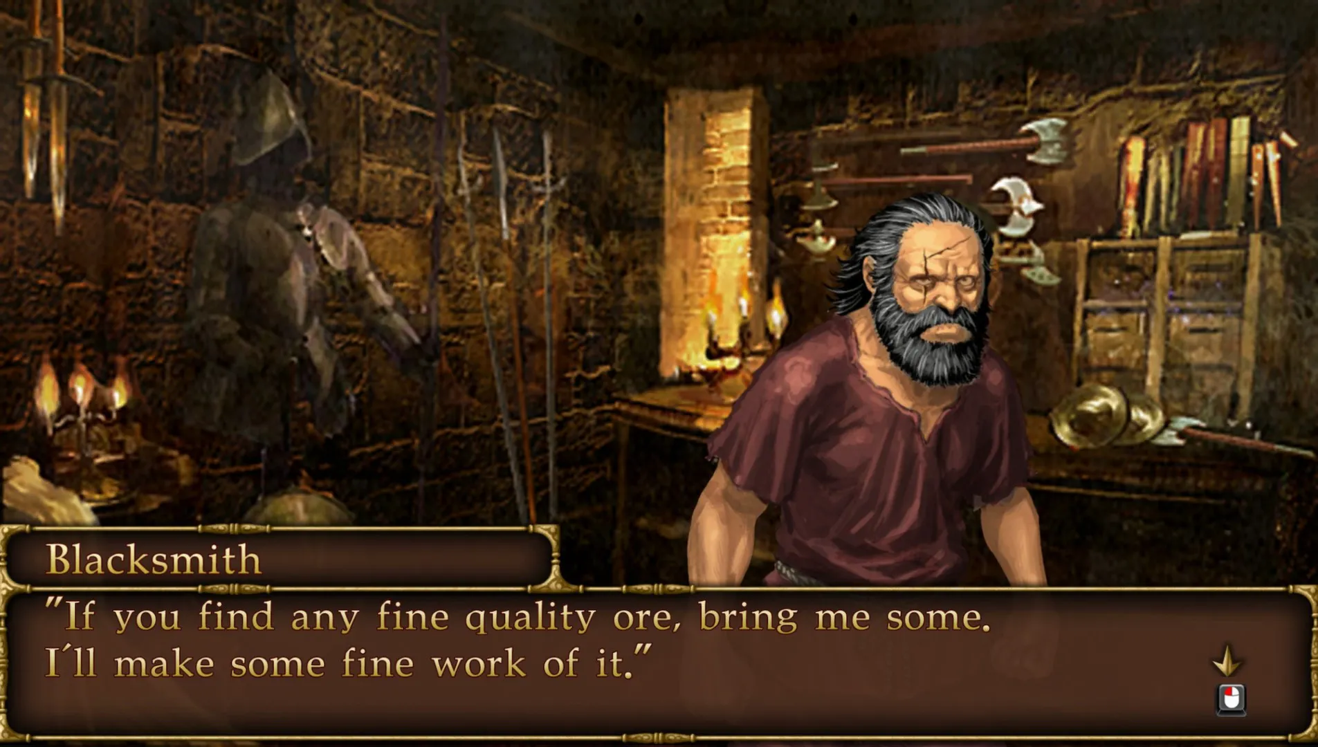 alt text: Screenshot of a battle scene in Elminage Gothic with a focus on the enemy sprites and visual effects.