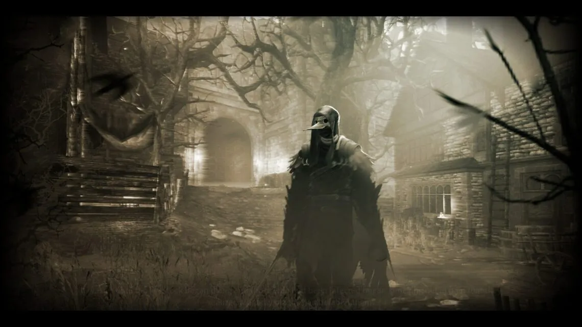 alt text: Screenshot showcasing the environment in Thymesia