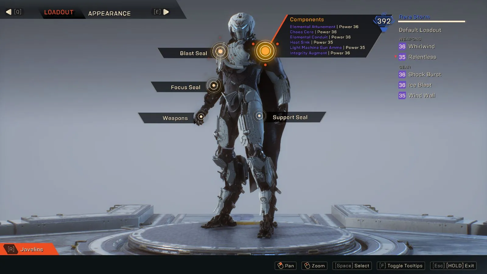 alt text showing a mission objective in Anthem