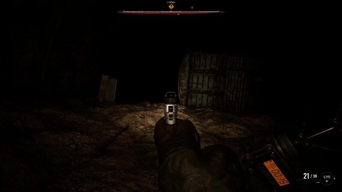 alt text showing the player in combat. Keywords: S.T.A.L.K.E.R. 2, combat, gameplay, weapons, mutants, survival
